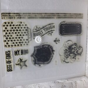 Close To My Heart My Acrylix Victory Workshop Stamp Set‎ Everyday Life